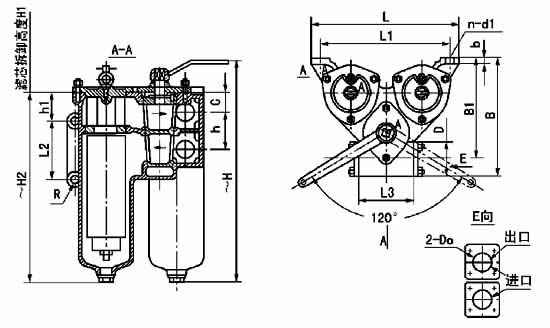 dpl型网片式油滤器(0.8mpa)